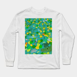 Everglades Plants & Aminals Long Sleeve T-Shirt